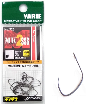 Крючки Yarie No.726 MK Hook2 SSS
