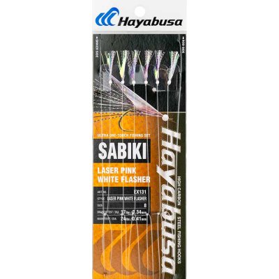 2,10м) (Сабики Hayabusa EX131 № 8-0,34-0,41 (2,10м, отводной -10см) 6кр.