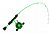 Комбо набор 13 Fishing Radioactive Pickle Ice Combo 25" MH