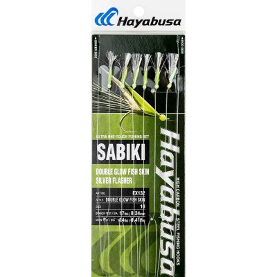 2,10м) (Сабики Hayabusa EX132 №10-0,34-0,41 (2,10м, отводной - 10см), 6кр
